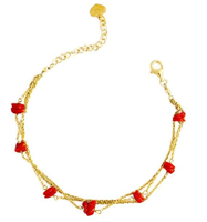 Bracelet Io & Te  Woman in Silver Corallo BRICCORDO
